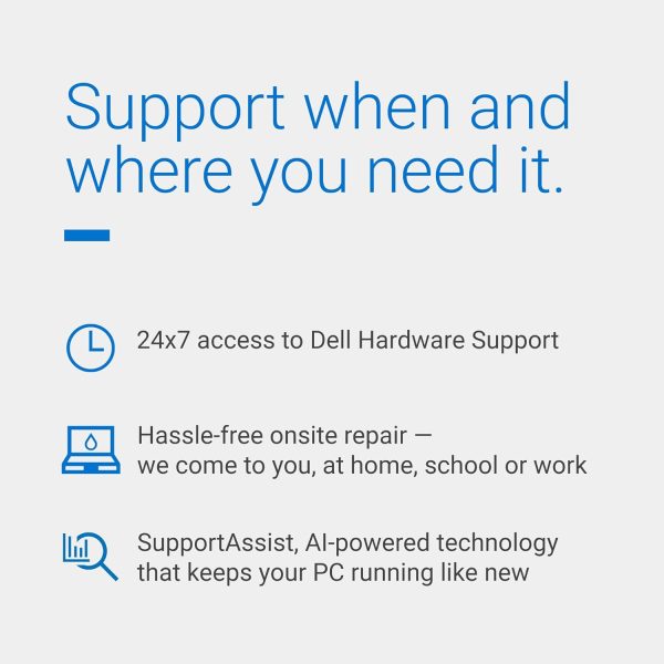 Computadora de escritorio Dell Inspiron 3030: procesador Intel Core i7-14700, 16 GB de RAM DDR5, SSD de 1 TB, gráficos Intel UHD 770, Windows 11 Pro, servicio in situ y de migración, azul niebla - Imagen 7
