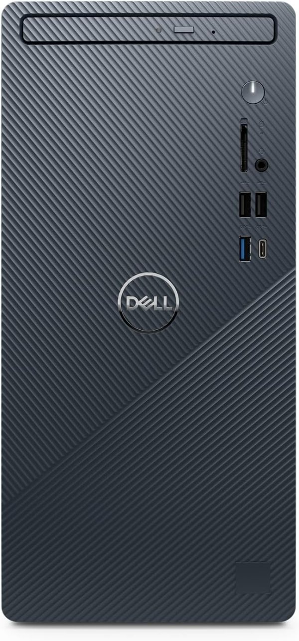 Computadora de escritorio Dell Inspiron 3030: procesador Intel Core i7-14700, 16 GB de RAM DDR5, SSD de 1 TB, gráficos Intel UHD 770, Windows 11 Pro, servicio in situ y de migración, azul niebla