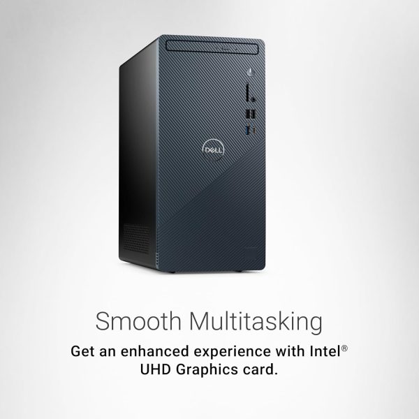 Computadora de escritorio Dell Inspiron 3030: procesador Intel Core i7-14700, 16 GB de RAM DDR5, SSD de 1 TB, gráficos Intel UHD 770, Windows 11 Pro, servicio in situ y de migración, azul niebla - Imagen 4