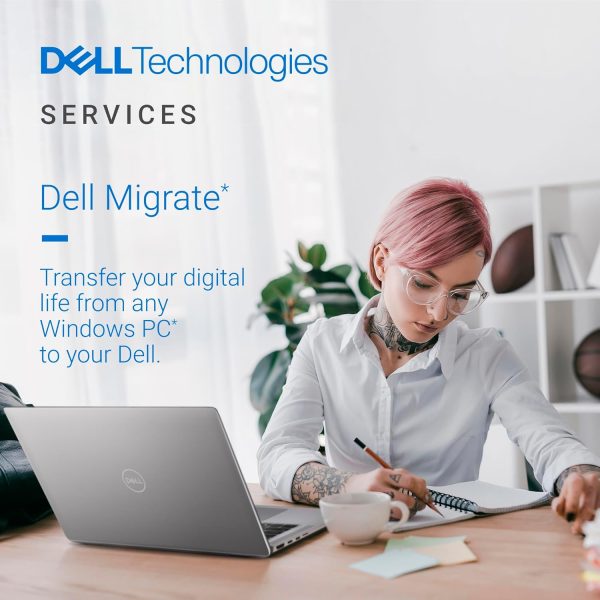 Computadora de escritorio Dell Inspiron 3030: procesador Intel Core i7-14700, 16 GB de RAM DDR5, SSD de 1 TB, gráficos Intel UHD 770, Windows 11 Pro, servicio in situ y de migración, azul niebla - Imagen 8