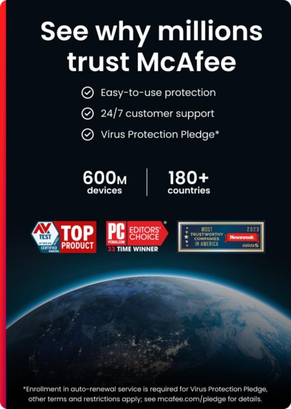 McAfee Total Protection 3 dispositivos listo para 2025 | Suscripción de 15 meses | El software de seguridad incluye antivirus, VPN segura, administrador de contraseñas y monitoreo de identidad | Descargar - Imagen 6
