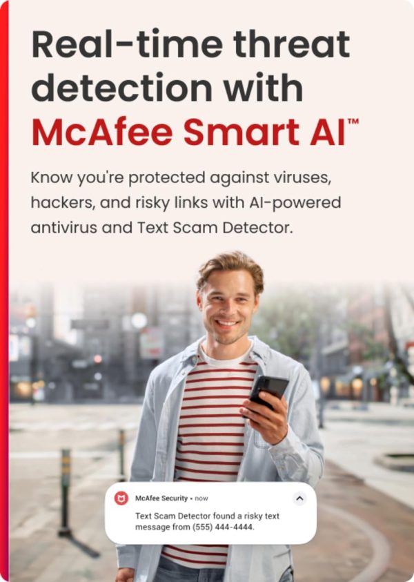 McAfee+ Premium Dispositivos individuales ilimitados listos para 2025 | El software de ciberseguridad incluye antivirus, VPN segura, administrador de contraseñas y monitoreo de identidad | Descargar - Imagen 3