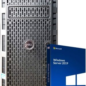 Servidor torre Dell PowerEdge T320 con CPU Intel Xeon E5-2470 v2, 128 GB de RAM, SSD de 4 TB, HDD de 8 TB, RAID, Windows Server 2019 (renovado)