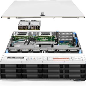 Servidor Dell PowerEdge R740xd 2X Platinum 8176 2,10 Ghz 56 núcleos 256 GB 225,0 TB (renovado)