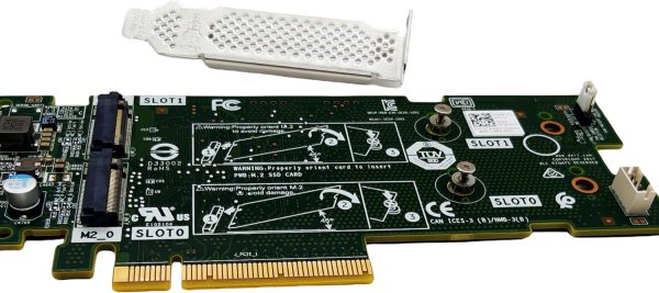 Tarjeta de controlador de almacenamiento de servidor optimizado de arranque Boss-S1 7Hyyy4 72WKY M7W47 JV70F 2 x M.2 SSD para Dell para Dell PowerEdge R740 - Imagen 2