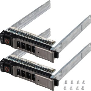 Soporte del disco duro 0NRX7Y NRX7Y SSD SSD Bandeja de disco duro Compatible con Dell Powerge M610 M810 M510 M420 M520 M620 M820 M630 M830 VRTX Servidor, 2 paquete